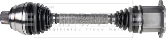 Borg & Beck BDS1181 - Приводний вал autozip.com.ua