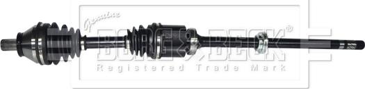 Borg & Beck BDS1355 - Приводний вал autozip.com.ua