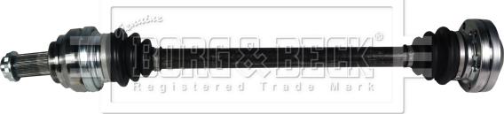Borg & Beck BDS1368 - Приводний вал autozip.com.ua