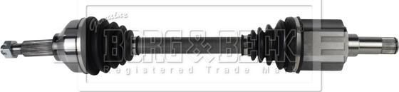 Borg & Beck BDS1314 - Приводний вал autozip.com.ua