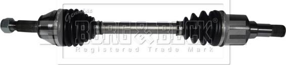 Borg & Beck BDS1316 - Приводний вал autozip.com.ua