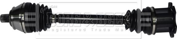 Borg & Beck BDS1317 - Приводний вал autozip.com.ua