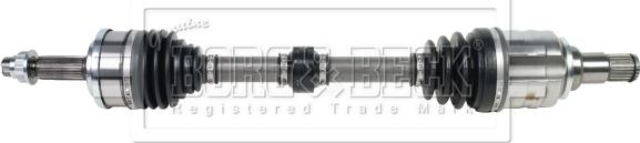 Borg & Beck BDS1262 - Приводний вал autozip.com.ua