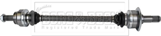 Borg & Beck BDS1219 - Приводний вал autozip.com.ua