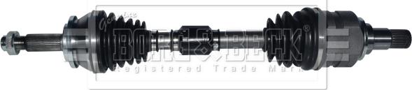 Borg & Beck BDS1217 - Приводний вал autozip.com.ua