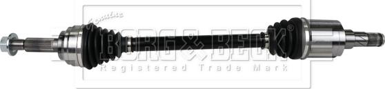 Borg & Beck BDS1236 - Приводний вал autozip.com.ua