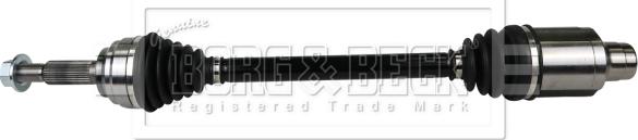 Borg & Beck BDS1237 - Приводний вал autozip.com.ua