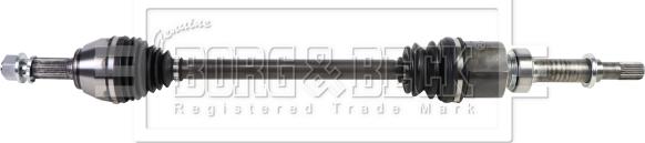 Borg & Beck BDS1227 - Приводний вал autozip.com.ua