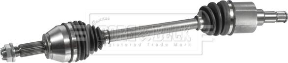 Borg & Beck BDS1725 - Приводний вал autozip.com.ua