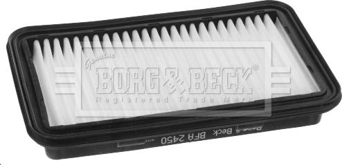 Borg & Beck BFA2450 - Повітряний фільтр autozip.com.ua