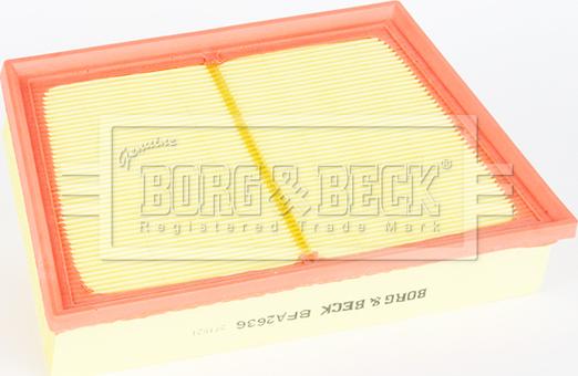 Borg & Beck BFA2636 - Повітряний фільтр autozip.com.ua