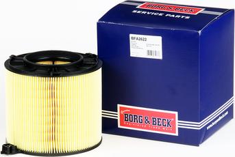 Borg & Beck BFA2622 - Повітряний фільтр autozip.com.ua