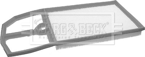 Borg & Beck BFA2041 - Повітряний фільтр autozip.com.ua