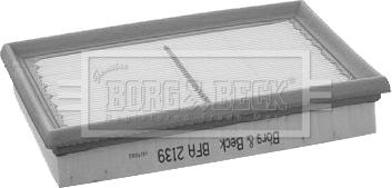 Borg & Beck BFA2139 - Повітряний фільтр autozip.com.ua