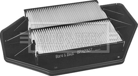 Borg & Beck BFA2327 - Повітряний фільтр autozip.com.ua