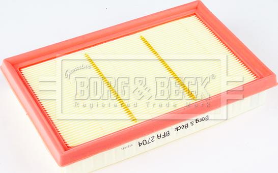 Borg & Beck BFA2704 - Повітряний фільтр autozip.com.ua