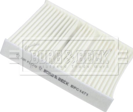 Borg & Beck BFC1471 - Фільтр, повітря у внутрішній простір autozip.com.ua