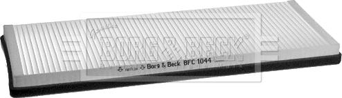 Borg & Beck BFC1044 - Фільтр, повітря у внутрішній простір autozip.com.ua