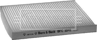 Borg & Beck BFC1041 - Фільтр, повітря у внутрішній простір autozip.com.ua