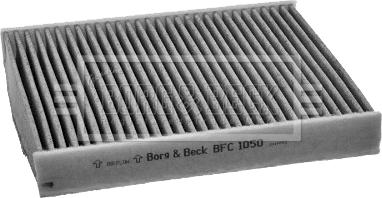 Borg & Beck BFC1050 - Фільтр, повітря у внутрішній простір autozip.com.ua