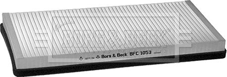 Borg & Beck BFC1053 - Фільтр, повітря у внутрішній простір autozip.com.ua