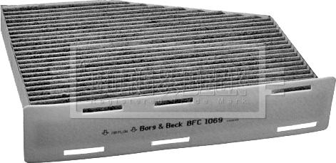 Borg & Beck BFC1069 - Фільтр, повітря у внутрішній простір autozip.com.ua