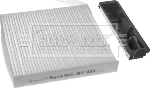 Borg & Beck BFC1019 - Фільтр, повітря у внутрішній простір autozip.com.ua