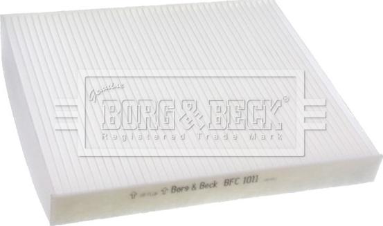 Borg & Beck BFC1011 - Фільтр, повітря у внутрішній простір autozip.com.ua
