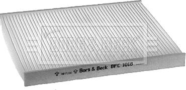 Borg & Beck BFC1018 - Фільтр, повітря у внутрішній простір autozip.com.ua