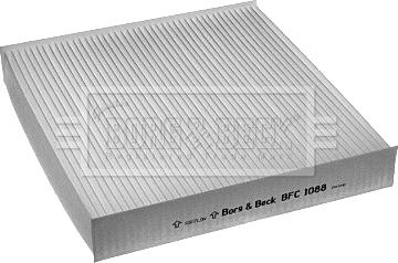 Borg & Beck BFC1088 - Фільтр, повітря у внутрішній простір autozip.com.ua
