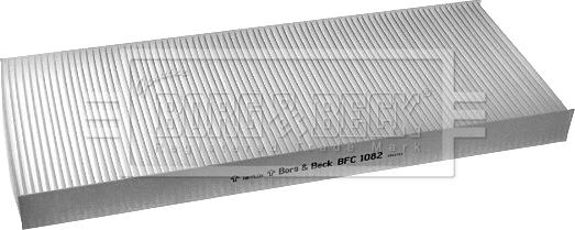 Borg & Beck BFC1082 - Фільтр, повітря у внутрішній простір autozip.com.ua