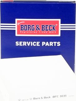 Borg & Beck BFC1031 - Фільтр, повітря у внутрішній простір autozip.com.ua