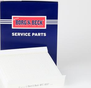 Borg & Beck BFC1037 - Фільтр, повітря у внутрішній простір autozip.com.ua