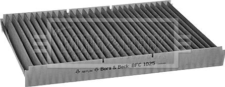 Borg & Beck BFC1025 - Фільтр, повітря у внутрішній простір autozip.com.ua