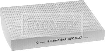 Borg & Beck BFC1027 - Фільтр, повітря у внутрішній простір autozip.com.ua