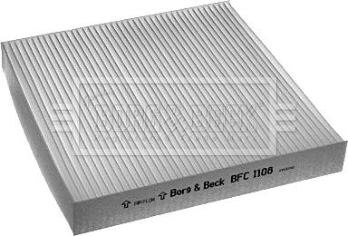 Borg & Beck BFC1108 - Фільтр, повітря у внутрішній простір autozip.com.ua