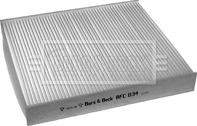 Borg & Beck BFC1134 - Фільтр, повітря у внутрішній простір autozip.com.ua