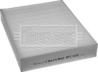 Borg & Beck BFC1135 - Фільтр, повітря у внутрішній простір autozip.com.ua