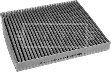 Borg & Beck BFC1123 - Фільтр, повітря у внутрішній простір autozip.com.ua