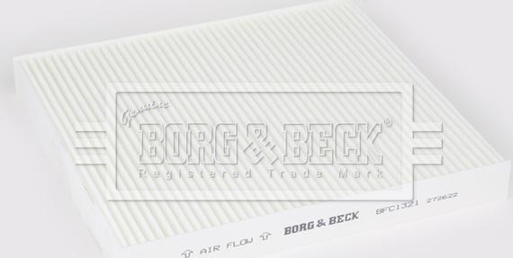 Borg & Beck BFC1321 - Фільтр, повітря у внутрішній простір autozip.com.ua