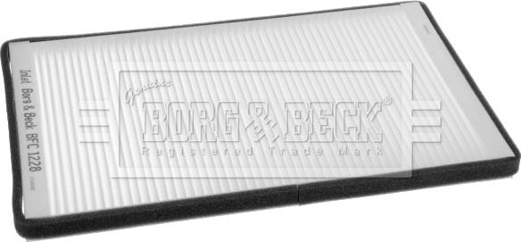 Borg & Beck BFC1228 - Фільтр, повітря у внутрішній простір autozip.com.ua