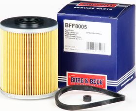 Borg & Beck BFF8005 - Паливний фільтр autozip.com.ua