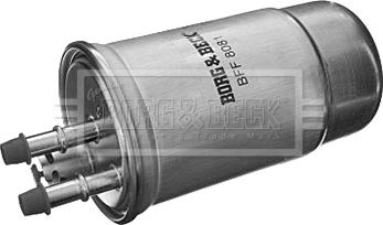 Borg & Beck BFF8081 - Паливний фільтр autozip.com.ua