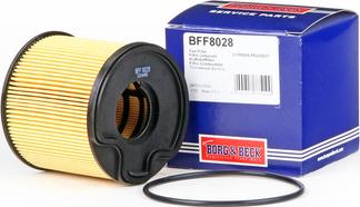 Borg & Beck BFF8028 - Паливний фільтр autozip.com.ua