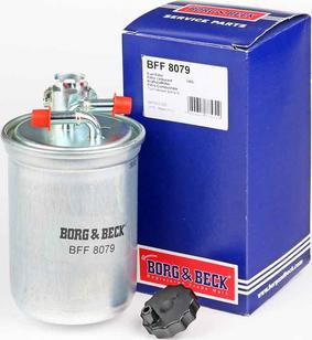 Borg & Beck BFF8079 - Паливний фільтр autozip.com.ua