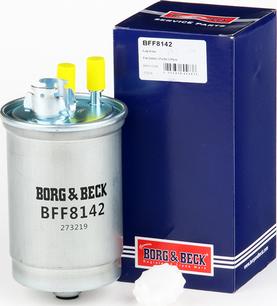 Borg & Beck BFF8142 - Паливний фільтр autozip.com.ua