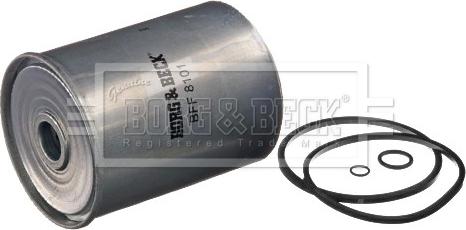 Borg & Beck BFF8101 - Паливний фільтр autozip.com.ua