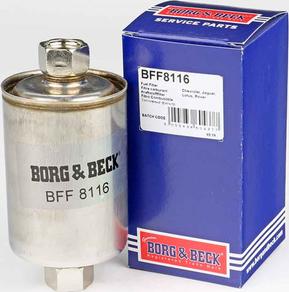 Borg & Beck BFF8116 - Паливний фільтр autozip.com.ua