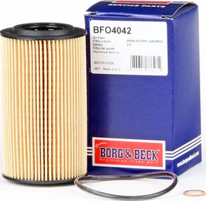 Borg & Beck BFO4042 - Масляний фільтр autozip.com.ua