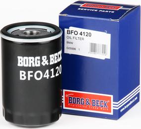 Borg & Beck BFO4120 - Масляний фільтр autozip.com.ua